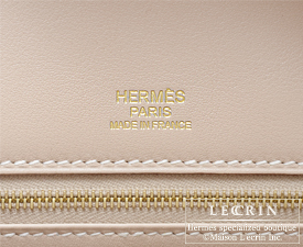 Hermes　Birkin bag 30　Argile　Grizzly/Swift　Champagne gold hardware