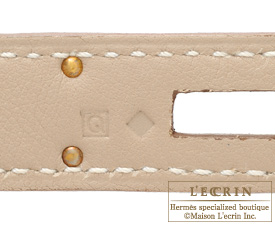 Hermes　Birkin bag 30　Argile　Grizzly/Swift　Champagne gold hardware