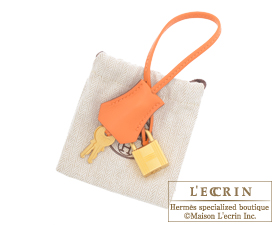 Hermes　Birkin bag 35　Ultraviolet/Orange　Swift leather　Mat Gold  hardware