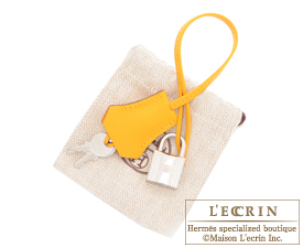Hermes　Birkin bag 30　Jaune d'or　Epsom leather　Silver hardware
