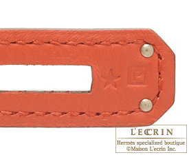 Hermes　Birkin Casaque bag 35　Gris tourterelle/Moutarde/Sanguine　Clemence/Swift　Matt silver hardware