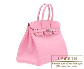Hermes　Birkin bag 35　Pink　Epsom leather　Silver hardware 