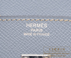 Hermes Birkin 25CM Noir Epsom Silver Hardware Handbag CBLSXZXSA