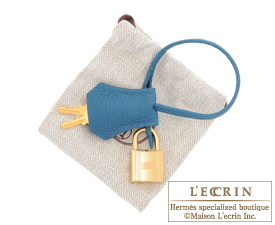 Hermes　Birkin bag 30　Cobalt　Togo leather　Gold hardware