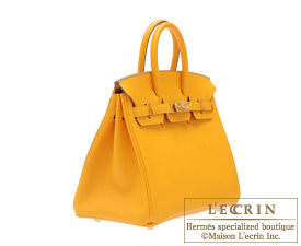 Hermès Birkin 25 HSS Jaune d'Or Epsom Gold Hardware - 2020, Y
