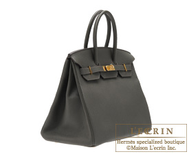 Hermes　Birkin bag 35　Vert gris/Green grey　Togo leather　Gold hardware