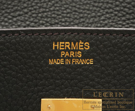 Hermes　Birkin bag 35　Vert gris/Green grey　Togo leather　Gold hardware