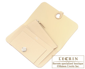 Hermes　Dogon GM　Parchemin/Parchment beige　Togo leather　Silver hardware