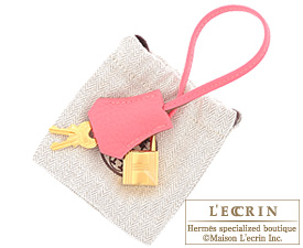 Hermes　Birkin bag 35　Rose lipstick　Togo leather　Gold hardware 