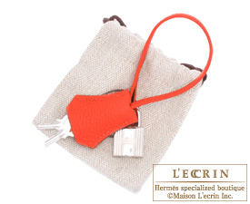 Hermes　Birkin bag 30　Capucine　Togo leather　Silver hardware