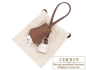 Hermes　Birkin bag 30　Brulee　Togo leather　Silver hardware
