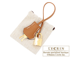 Hermes　Birkin bag 30　Gold　Clemence leather　Gold hardware