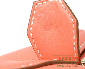 Hermes　Bolide bag 31　Crevette　Clemence leather　Gold hardware