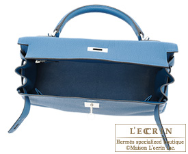 Hermes Bleu De Galice Togo Kelly 32 – Jadore Couture