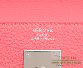 Hermes　Kelly bag 32　Etoup grey　Togo leather　Silver hardware