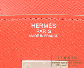 Hermes　Birkin bag 30　Rose jaipur　Epsom leather　Silver hardware