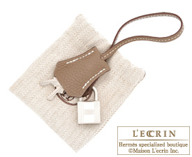Hermes　Birkin bag 35　Gold/Etoupe grey　Togo leather　Mat Silver  hardware