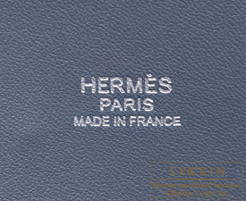 Hermes　Bolide bag 31　Blue orage　Clemence leather　Silver hardware