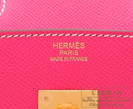 HERMÈS  ROSE TYRIEN BIRKIN 30CM IN EPSOM LEATHER WITH GOLD