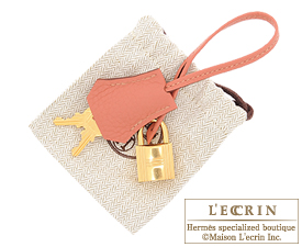 Hermes　Birkin bag 30　Rose tea　Clemence leather　Gold hardware