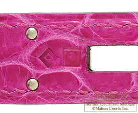 Hermes　Birkin bag 30　Rose scheherazade　Niloticus crocodile skin　Silver hardware