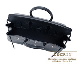 Hermes　Birkin bag 25　Blue ocean　Togo leather　Silver hardware