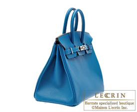 Hermes Bleu Izmir Birkin 25 Bag – The Closet