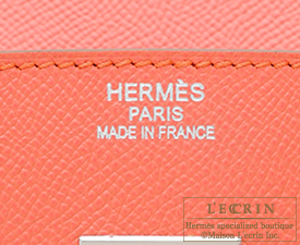 Hermes　Birkin bag 35　Flamingo　Epsom leather　Silver hardware