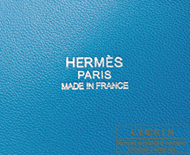 Hermes　Bolide bag 27　Blue izmir　Epsom leather　Silver hardware