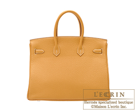Hermes　Birkin bag 35　Natural sable　Togo leather　Silver hardware