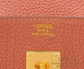 Hermes　Birkin bag 30　Rosy　Togo leather　Gold hardware