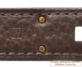 Hermes Birkin bag 30 Cacao Clemence leather Gold hardware | Hermes ...  