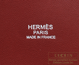 Hermes　Bolide bag 31　Rouge H　Clemence leather　Silver hardware