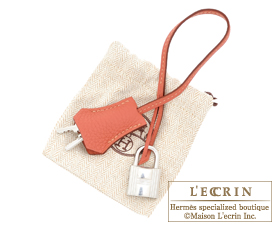 Hermes　Birkin bag 35　Rosy　Togo leather　Silver hardware