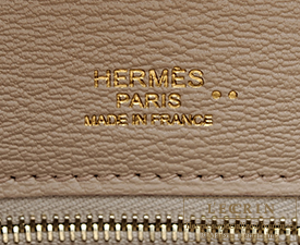 Hermes　Birkin bag 30　Poussiere/Tabac camel/Sesame　Matt niloticus/Ostrich/Lizard　Champagne gold hardware