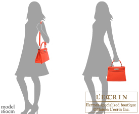 Hermes Kelly 28 Retourne in Rouge Pivoine