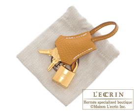 Hermes　Birkin bag 25　Natural sable　Togo leather　Gold hardware