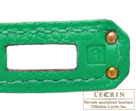 Hermes　Birkin bag 25　Bambou　Togo leather　Gold hardware