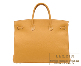 Hermes　Birkin bag 40　Natural　Togo leather　Silver hardware