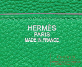 Hermes　Birkin bag 35　Bambou　Togo leather　Silver hardware