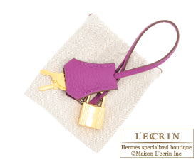 Hermes　Birkin bag 30　Anemone　Togo leather　Gold hardware