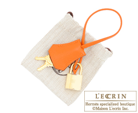 HERMES Epsom Birkin 30 Orange 1216820