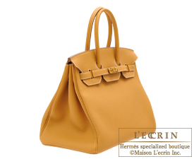 Hermes　Birkin bag 35　Natural sable　Togo leather　Gold hardware
