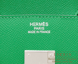Hermes　Birkin bag 35　Bambou　Epsom leather　Silver hardware