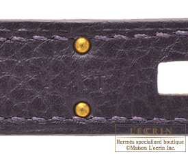 Hermes　Birkin bag 35　Raisin　Clemence leather　Gold hardware