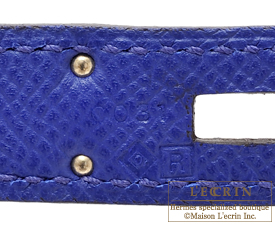 Hermes　Birkin bag 35　Blue electric　Epsom leather　Silver hardware