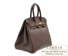 Hermès Chocolate Togo Birkin 35cm Gold Hardware Available For