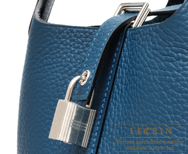 Hermes　Picotin Lock bag 18/PM　Colvert　Clemence leather　Silver hardware