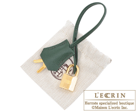 Hermes　Birkin bag 30　Vert anglais　Epsom leather　Gold hardware