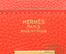 Hermes　Birkin bag 30　Rouge pivoine　Togo leather　Gold hardware